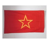 AZ FLAG - Drapeau Armée rouge de l'URSS 1918-1991 - 90x60 cm - Drapeau Communiste 100% Polyester Avec Fourreau et Cordelette - Pavillon 50 g