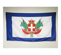 AZ FLAG - Drapeau Armes Royaume d'Italie 1861-1870 - 90x60 cm - Drapeau Royal Italien 100% Polyester Avec Fourreau et Cordelette - Pavillon 50 g