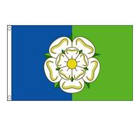 AZ FLAG - Drapeau Autorité unitaire du Yorkshire de l'Est - 90x60 cm - Drapeau East Riding Of Yorkshire - Angleterre 100% Polyester Avec Oeillets Métalliques Intégrés - Pavillon 50 g