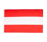 AZ FLAG - Drapeau Autriche - 250x150 cm - Grand Drapeau Autrichien 100% Polyester Avec Oeillets Métalliques Intégrés - Pavillon 300 g