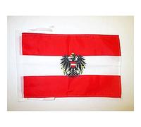 AZ FLAG Drapeau Autriche avec Aigle 45x30cm - PAVILLON autrichien 30 x 45 cm Haute qualité