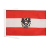 AZ FLAG Drapeau Autriche avec Aigle 45x30cm - PAVILLON autrichien 30 x 45 cm Haute qualité