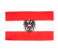 AZ FLAG Drapeau Autriche avec aigle 90x60 cm Polyester 100D 2 Œillets