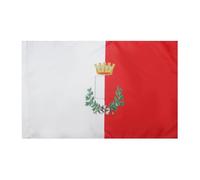 AZ FLAG - Drapeau Bari - 90x60 cm - Drapeau Ville De Bari 100% Polyester Avec Fourreau et Cordelette - Pavillon 50 g