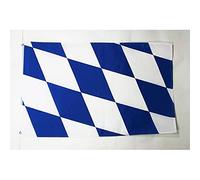 AZ FLAG - Drapeau Bavière - 150x90 cm - Drapeau Bavarois - Allemagne 100% Polyester Avec Oeillets Métalliques Intégrés - Pavillon 110 g