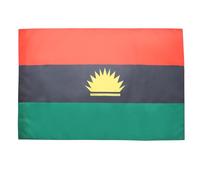 AZ FLAG - Drapeau Biafra indépendantiste au Nigéria - 90x60 cm - Drapeau 0 100% Polyester Avec Fourreau et Cordelette - Pavillon 50 g