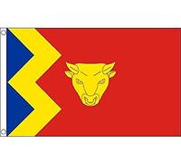 AZ FLAG - Drapeau Birmingham - 150x90 cm - Drapeau Birmingham City 100% Polyester Avec Oeillets Métalliques Intégrés - Pavillon 110 g