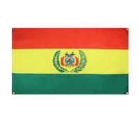 AZ FLAG Drapeau Bolivie 150x90 cm avec 4 oeillets, Pavillon Bolivien pour balcon ou mur