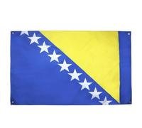 AZ FLAG Drapeau Bosnie-Herzégovine 150x90 cm Polyester Léger 4 Œillets