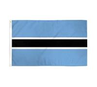 AZ FLAG - Drapeau Botswana - 90x60 cm - Drapeau Botswanais 100% Polyester Avec Oeillets Métalliques Intégrés - Pavillon 50 g