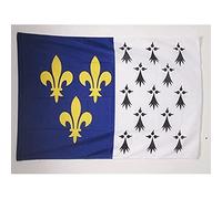 AZ FLAG - Drapeau Brest - 150x90 cm - Drapeau Brestois - Bretagne 100% Polyester Avec Fourreau et cordelette - Pavillon 110 g