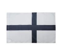 AZ FLAG - Drapeau Bretagne Kroaz Du - 90x60 cm - Drapeau Breton - Croix Bretonne 100% Polyester Avec Fourreau et Cordelette - Pavillon 50 g