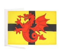 Drapeau Bretagne Pays du Trégor 45x30cm - PAVILLON Bro-Dreger 30 x 45 cm haute qualité - AZ FLAG