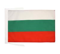 AZ FLAG Drapeau Bulgarie 45x30 cm Bulgare Polyester 100D Cordelettes