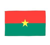 AZ FLAG Drapeau Burkina Faso 90x60 cm Burkinabais Polyester 100D 2 Œillets