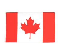 AZ FLAG - Drapeau Canada - 180x120 cm - Grand Drapeau Canadien 100% Polyester Avec Oeillets Métalliques Intégrés - Pavillon 150 g