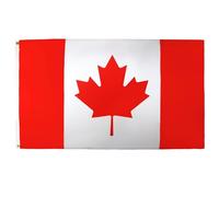 AZ FLAG - Drapeau Canada - 250x150 cm - Grand Drapeau Canadien 100% Polyester Avec Oeillets Métalliques Intégrés - Pavillon 300 g