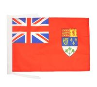 AZ FLAG - Drapeau Canada WWII - 45x30 cm - Pavillon Canadien De Guerre 100% Polyester Avec Deux Cordelettes - 20g