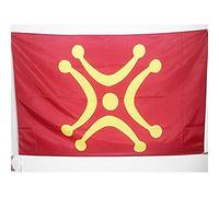 AZ FLAG - Drapeau Cantabrie Indépendentiste - 150x90 cm - Drapeau Régionaliste Labaro Cantabria 100% Polyester Avec Fourreau et cordelette - Pavillon 110 g