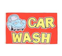 AZ FLAG Drapeau Car Wash 150x90 cm Polyester 100D 2 Œillets | Usage intérieur et extérieur Drapeau décoratif Station de lavage coutures doubles et bords renforcés avec œillets métalliques