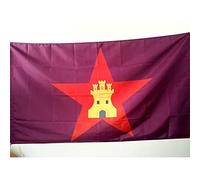 AZ FLAG - Drapeau Castilla Comunera indépendentiste - 150x90 cm - Drapeau Castillan Nationaliste 100% Polyester Avec Fourreau et cordelette - Pavillon 110 g