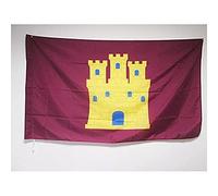 AZ FLAG - Drapeau Castille indépendentiste - 90x60 cm - Drapeau Régionaliste Castillan - Castilla 100% Polyester Avec Fourreau et Cordelette - Pavillon 50 g