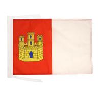 AZ FLAG Drapeau Castille-la-Manche 45x30 cm Polyester 100D Cordelettes