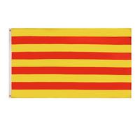 AZ FLAG Drapeau Catalogne 150x90 cm Polyester Léger 2 Œillets