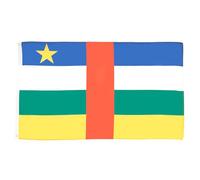 AZ FLAG Drapeau Centrafrique 150x90 cm Polyester Léger 2 Œillets