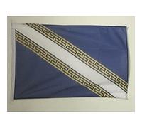 AZ FLAG - Drapeau Champagne-Ardenne Spécial Extérieur - 90x60 cm - Pavillon Nautique Province Champenoise En Maille Bloquée Avec Anneaux Plastiques Intégrés - 80g