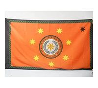 AZ FLAG - Drapeau Cherokees - 90x60 cm - Drapeau Des Chérokîs - Indien D'Amérique 100% Polyester Avec Fourreau et Cordelette - Pavillon 50 g