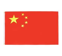 AZ FLAG - Drapeau Chine - 150x90 cm - Polyester léger - Drapeau Chinois Avec Oeillets Métalliques Intégrés - 80g