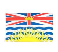 AZ FLAG - Drapeau Colombie-Britannique - 90x60 cm - Drapeau Canadien - Canada 100% Polyester Avec Oeillets Métalliques Intégrés - Pavillon 50 g