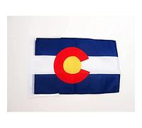 Drapeau Colorado 45x30cm - PAVILLON Etat américain - USA - Etats-Unis 30 x 45 cm haute qualité - AZ FLAG