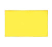 AZ FLAG - Drapeau Commissaire de course Jaune - 90x60 cm - Polyester léger - Drapeau Danger Et Interdiction De Dépasser Avec Oeillets Métalliques Intégrés - 40g