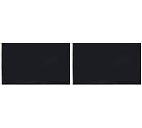 AZ FLAG - Drapeau Commissaire de course Noir - 90x60 cm - Drapeau Disqualification Du Pilote Concerné 100% Polyester Avec Oeillets Métalliques Intégrés - Pavillon 50 g (Lot de 2)