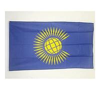 AZ FLAG - Drapeau Commonwealth Nouveau - 90x60 cm - Drapeau Britannique - Communauté Des Nations 100% Polyester Avec Oeillets Métalliques Intégrés - Pavillon 50 g