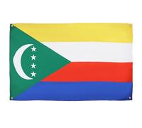 AZ FLAG Drapeau Comores 150x90 cm avec 4 oeillets, Pavillon Comorien pour balcon ou mur
