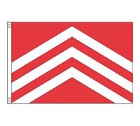 AZ FLAG - Drapeau Comté de Glamorgan - 150x90 cm - Drapeau Morgannwg - Pays De Galles 100% Polyester Avec Oeillets Métalliques Intégrés - Pavillon 110 g