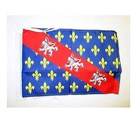 Drapeau Comté de la Marche 45x30cm - PAVILLON province France - Creuse 30 x 45 cm haute qualité - AZ FLAG