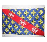 AZ FLAG - Drapeau Comté de la Marche - 90x60 cm - Drapeau Province France - Creuse 100% Polyester Avec Fourreau et Cordelette - Pavillon 50 g