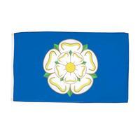 AZ FLAG - Drapeau Comté de Yorkshire - 150x90 cm - Drapeau County Of York - Angleterre 100% Polyester Avec Oeillets Métalliques Intégrés - Pavillon 110 g