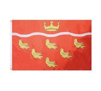 AZ FLAG - Drapeau Comté du Sussex de l'Est - 150x90 cm - Drapeau East Sussex - Angleterre 100% Polyester Avec Oeillets Métalliques Intégrés - Pavillon 110 g