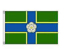 AZ FLAG - Drapeau Comté du Yorkshire North Riding - 150x90 cm - Drapeau County Of York - Angleterre 100% Polyester Avec Oeillets Métalliques Intégrés - Pavillon 110 g
