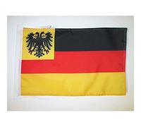 AZ FLAG - Drapeau Confédération germanique 1815-1866 - 45x30 cm - Pavillon De L'Ancienne Allemagne 100% Polyester Avec Deux Cordelettes - 20g