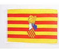 Drapeau Conseil du Pays valencien 45x30cm - PAVILLON Senyera Valencia indépendentiste - Communauté valencienne 30 x 45 cm haute qualité - AZ FLAG