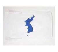 AZ FLAG - Drapeau Corée unifiée - 45x30 cm - Pavillon Coréen Uni - Sud Nord 100% Polyester Avec Deux Cordelettes - 20g