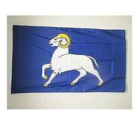 AZ FLAG Drapeau Cornouaille 90x60 cm Drapeau Breton Polyester 100D Fourreau | Usage intérieur et extérieur Drapeau décoratif coutures doubles et bords renforcés avec fourreau pour mât