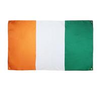 AZ FLAG Drapeau Côte d'Ivoire 150x90 cm avec 4 oeillets, Pavillon Ivoirien pour balcon ou mur
