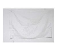 AZ FLAG - Drapeau course automobile blanc - 90x60 cm - Drapeau De Commissaire 100% Polyester Avec Fourreau et Cordelette - Pavillon 45 g